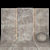 Savoia Gray Marble: Versatile Textured Tiles 3D model small image 1