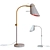 Dimmable Lovato Table Lamp: Modern Design, Metal Base 3D model small image 2
