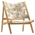 Menu Knitting Beige Lounge Chair 3D model small image 1