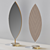 Nature-inspired Aglaia Floor Mirror 3D model small image 1