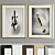 Modern Art Frame A48 - 6 Material Options 3D model small image 1