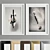 Modern Art Frame A48 - 6 Material Options 3D model small image 3