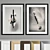 Modern Art Frame A48 - 6 Material Options 3D model small image 4