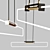 Sleek Pendant Light - Ra Collection 3D model small image 1