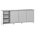 Contemporary Conni Sideboard | Elegant 210 cm Design 3D model small image 2