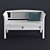 Arlington Entryway Bench with Storage 3D model small image 3