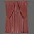  Versatile Curtain 758 - Efficiently Designed and Retopologized 3D model small image 3