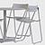Elegant Café Table 3D model small image 5