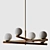 Elegant Tanner Chandelier: Enhance Your Space 3D model small image 3