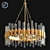 Arteriors Haskell Small Pendant Light 3D model small image 1