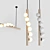 Willow Pendant Lamp: Sleek and Minimalist 3D model small image 2