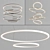 Brooklyn Round Pendant Light 3D model small image 1