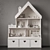 Dreamy Dollhouse with Dresser - 150/110/34 cm 3D model small image 4