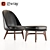 Elegant Solo Lounge Chair 3D model small image 1