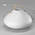Zelma AM.PM Lamp Stand - White 3D model small image 2