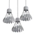 E27 Badminton Pendant Lamp 3D model small image 2