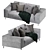 Elegant Life Edition Sofa 3D model small image 3