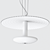 012 Pendant Lamp: LED, Aluminium, Methacrylate 3D model small image 2
