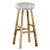 Rustic-inspired Numa Bar Stool 3D model small image 1