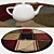 Round Carpets Set: Versatile and Realistic 3D model small image 3