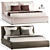 Giorgetti Adam Double Bed: Italian Elegance Comes Home 3D model small image 1