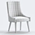 Elegant Juliette Dining Chair 3D model small image 4