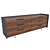 Elegant Elias Dresser: Stylish Storage Solution 3D model small image 1