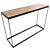 Sleek Sedona Console - Modern Elegance 3D model small image 1