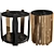 Luxury Empire Side Tables: Imperium Collection 3D model small image 1