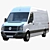 VW Crafter Box: Restyled & Spacious 3D model small image 4
