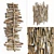 Branch Log Crafts: Old Branch Construction Kit 3D model small image 1