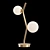 Title: Minimalist Glass Sphere Desk Lamp 3D model small image 2