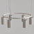 Scandinavian Chic Pendant Lights 3D model small image 5