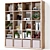 Organize in Style: Ikea Kallax Rack 3D model small image 3