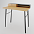 Scandinavian Style Desk with Built-In Drawer: LA REDOUTE JIMI 3D model small image 3