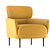 LEOLUX LX Armchair: Modern Elegance with Adjustable Texture 3D model small image 4