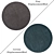 Round Carpets Set - Variety and Realism 3D model small image 2