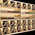 Modern Wine Shelf for Stylish Storage 3D model small image 5