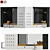 Elegant Restaurant & Office Seating 3D model small image 1