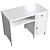 PLUTIME Kids Writing Desk - Classic Style with Storage 3D model small image 2