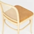 Vintage Hoffmann Chair No. 811 3D model small image 3