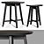 Modern Set of Kragsta Tables - Sleek and Stylish 3D model small image 1