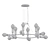 Union 12 Light Chandelier: Timeless Elegance 3D model small image 2