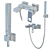 GROHE Eurocube Faucet Set: Stylish and Functional 3D model small image 2