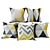 Chic Geometric Pattern Pillows 3D model small image 1