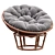 JORDRUP Designer Sofa Bed by Jysk 3D model small image 1