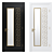 Sleek 10-Panel Door 3D model small image 1