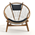 Hoop Chair by Hans Wegner  Modern and Elegant 3D model small image 2