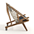 Hoop Chair by Hans Wegner  Modern and Elegant 3D model small image 4