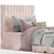 Elegant Bed Set 14: Bed Candelabra by Angela 3D model small image 3